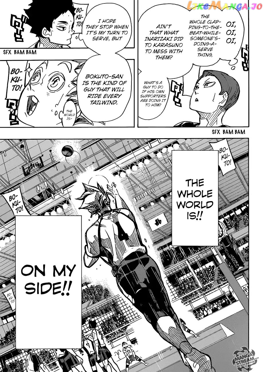 Haikyuu!!, Chapter 334 image 08